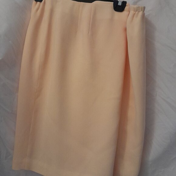 Casual Corner Annex Dresses & Skirts - Vintage Retro Casual Corner Annex Yellow Skirt